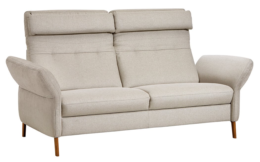 Sofa Jacksonville - 2-Sitzer, inkl. Rückenverstellung, Stoff, Beige