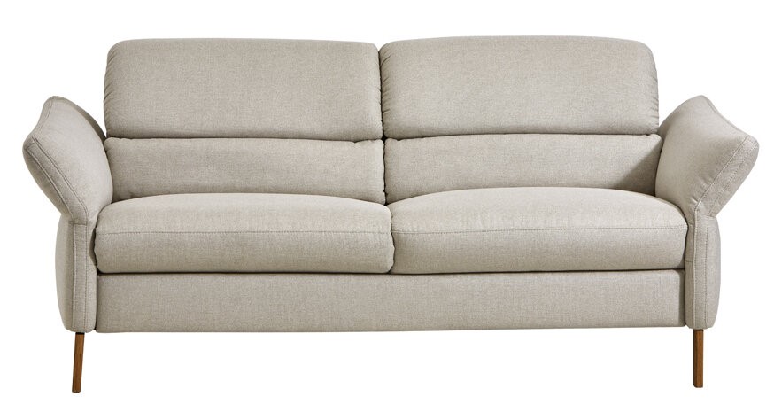 Sofa Jacksonville - 2-Sitzer, inkl. Rückenverstellung, Stoff, Beige