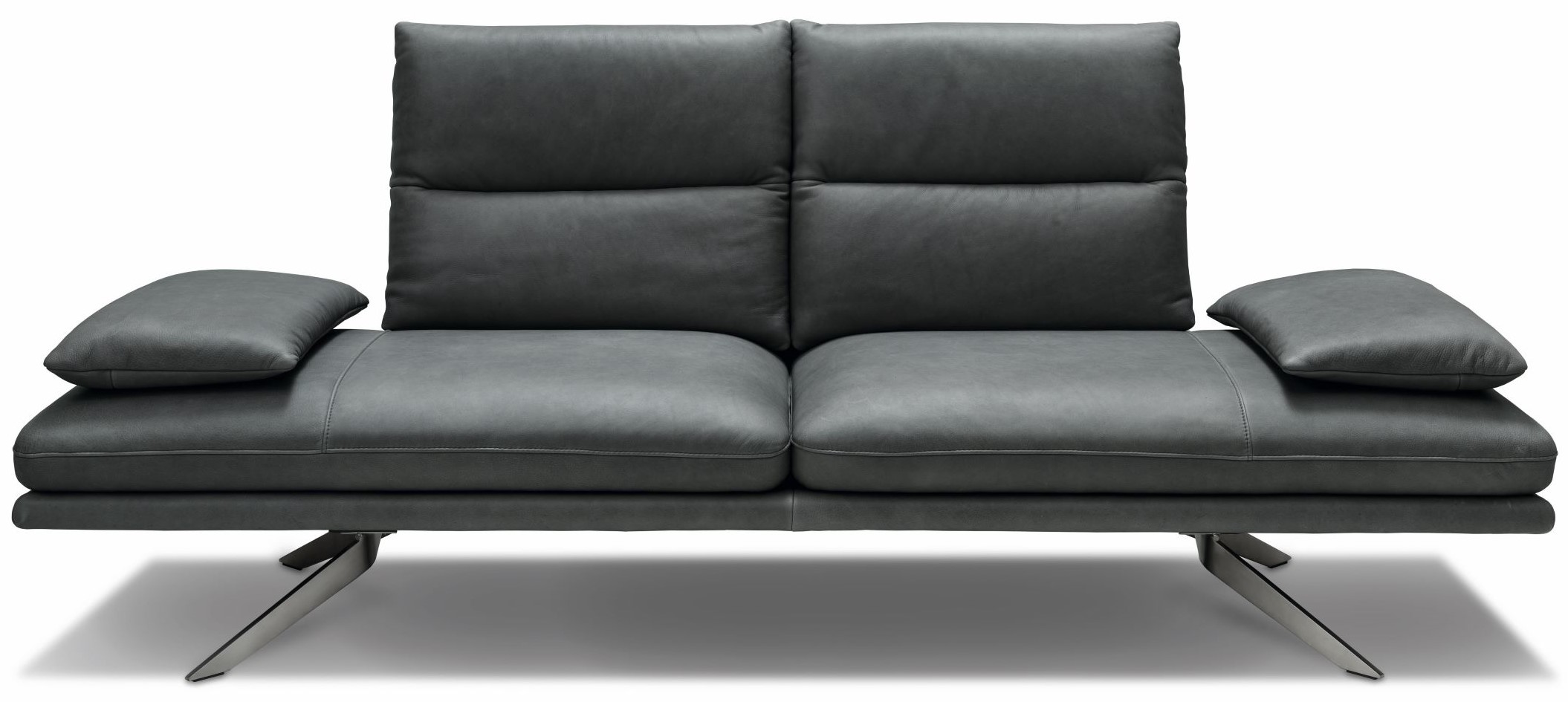 Sofa 2,5-Sitzer Klier Concept NO01 Leder grau